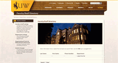 Desktop Screenshot of directory.uwyo.edu