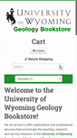 Mobile Screenshot of geobookstore.uwyo.edu
